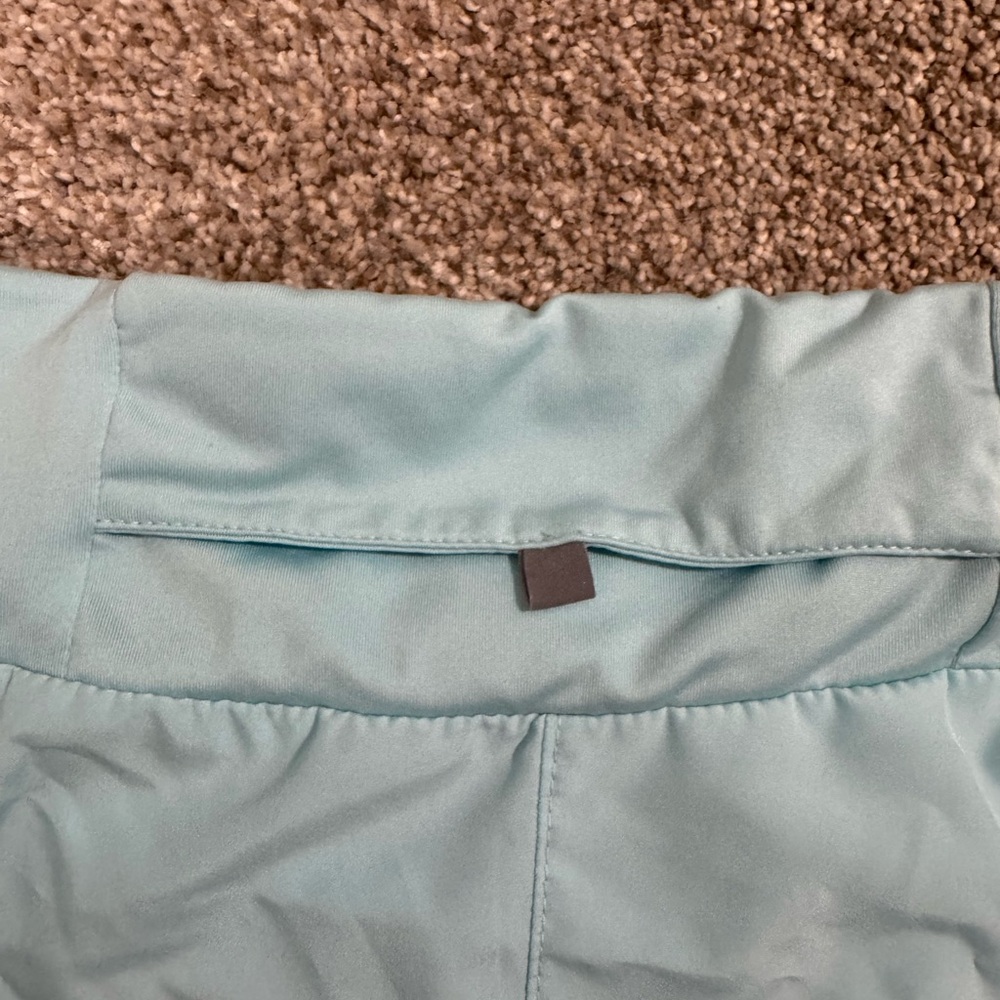 Nike Light Blue High Waisted Dry Fit Shorts - Picture 7 of 7